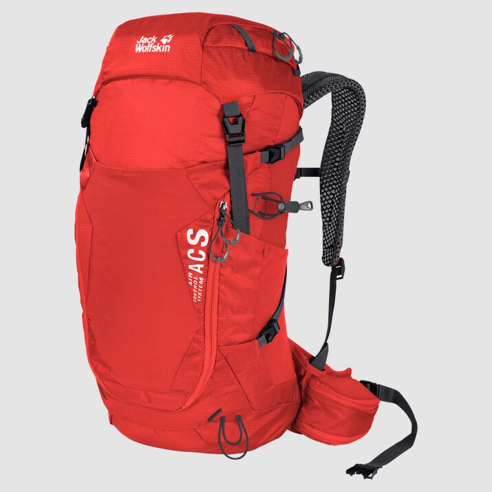 Mochila Senderismo Jack Wolfskin Crosstrail 28 Lt Mujer Rojos Mexico-2153174